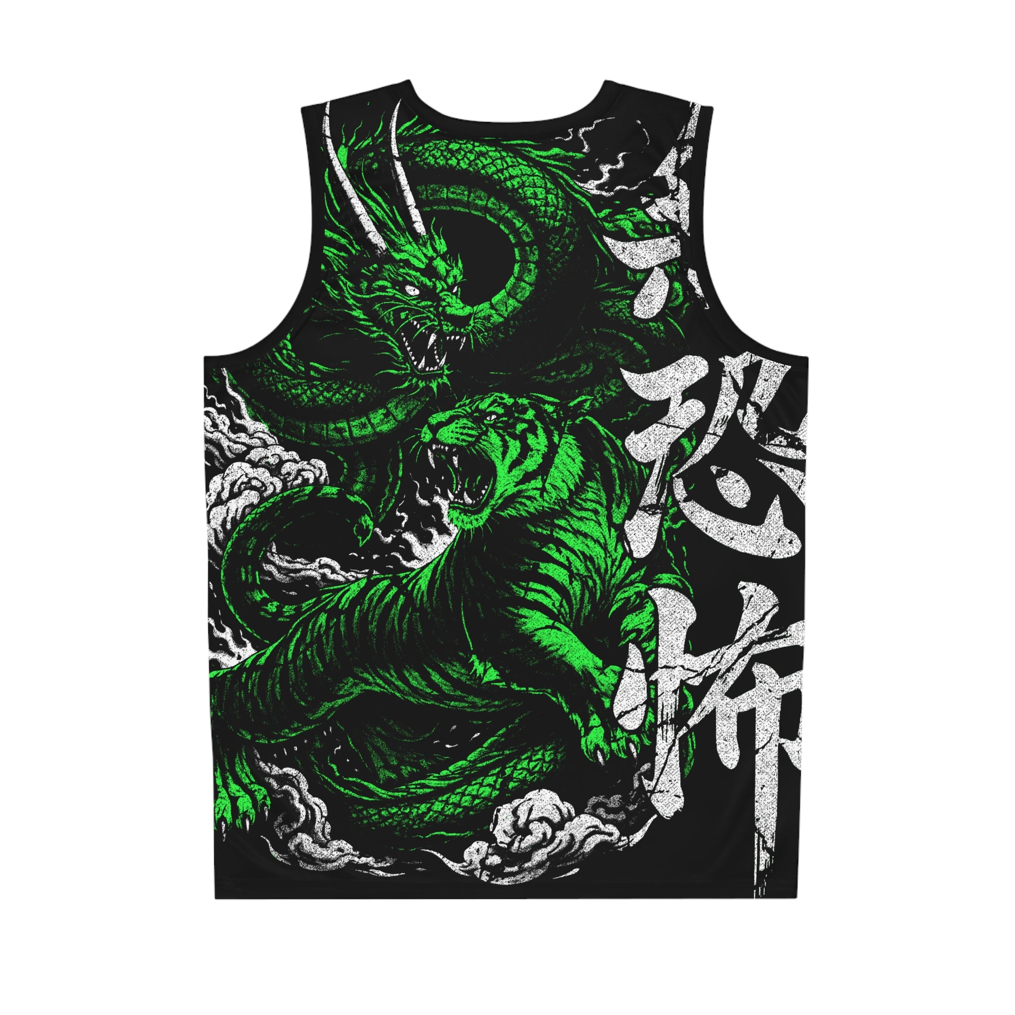 Dragon x Tiger - AOP Basketball Jersey