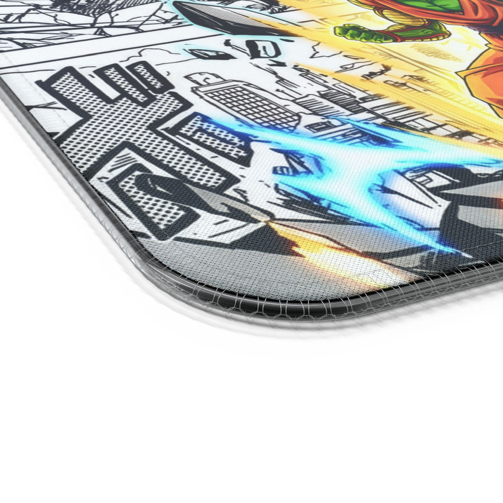 Anime Saiyan Warriors LED Gaming Mouse Pad